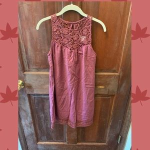 Burgundy Dress